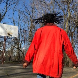 Bright Red Jacket